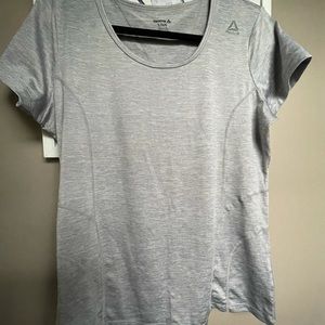 Gray women’s Reebok T-shirt